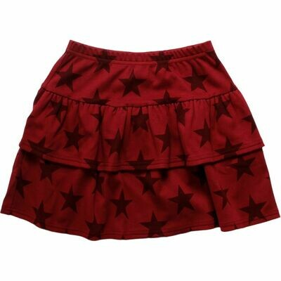 By Green Cotton Fred's World Star Skirt Bordeaux