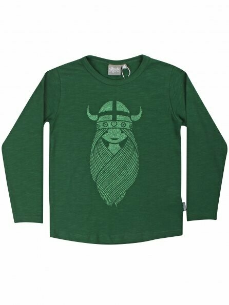 Danefae Langarmshirt Organic Dark Army Freja