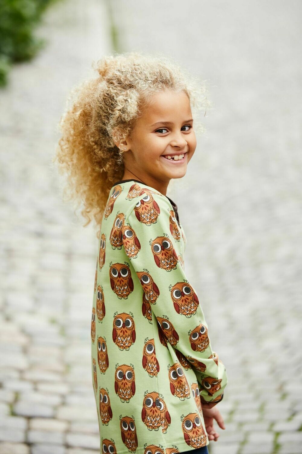 Maxomorra Dress LS Eule