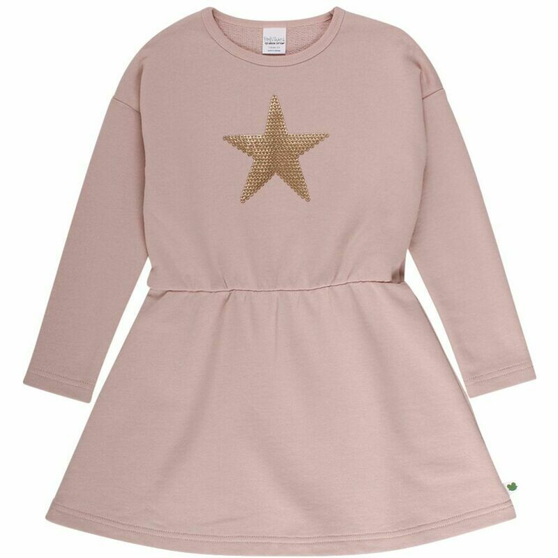 Green Cotton Fred's World Sweat Dress Star Toscana