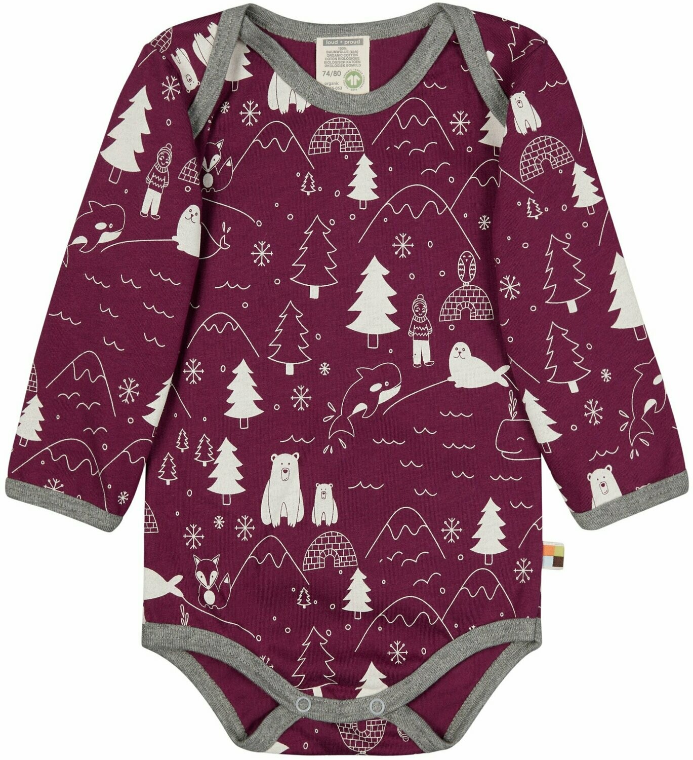 Loud + Proud Body LS Plum Winter