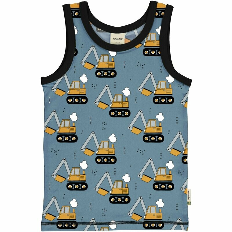 Meyadey by Maxomorra Tank Top Excavator Ride