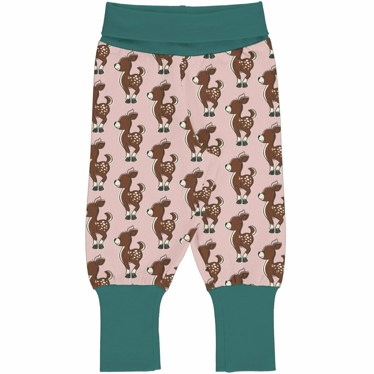 Maxomorra Pants Rib Fawn