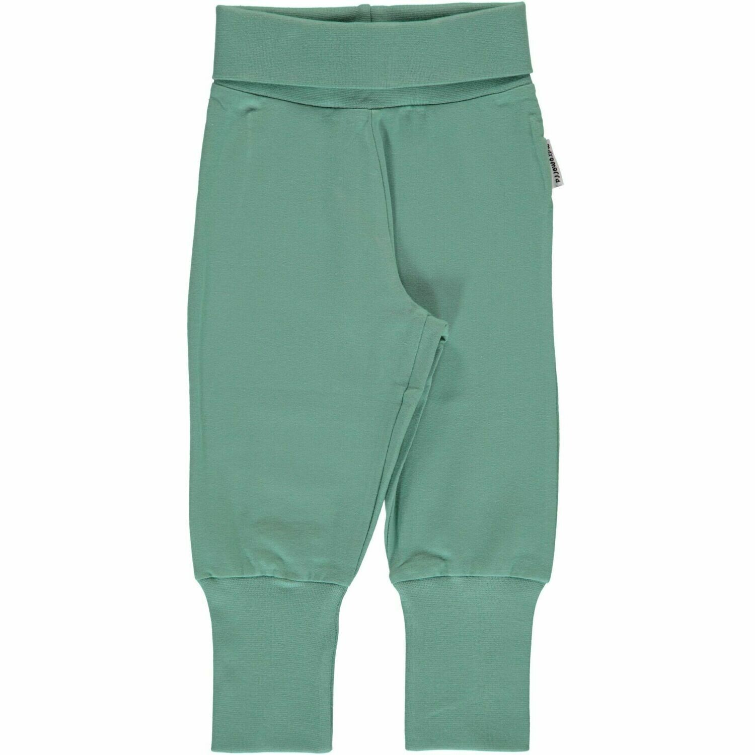 Maxomorra Pants Rib Pale Army
