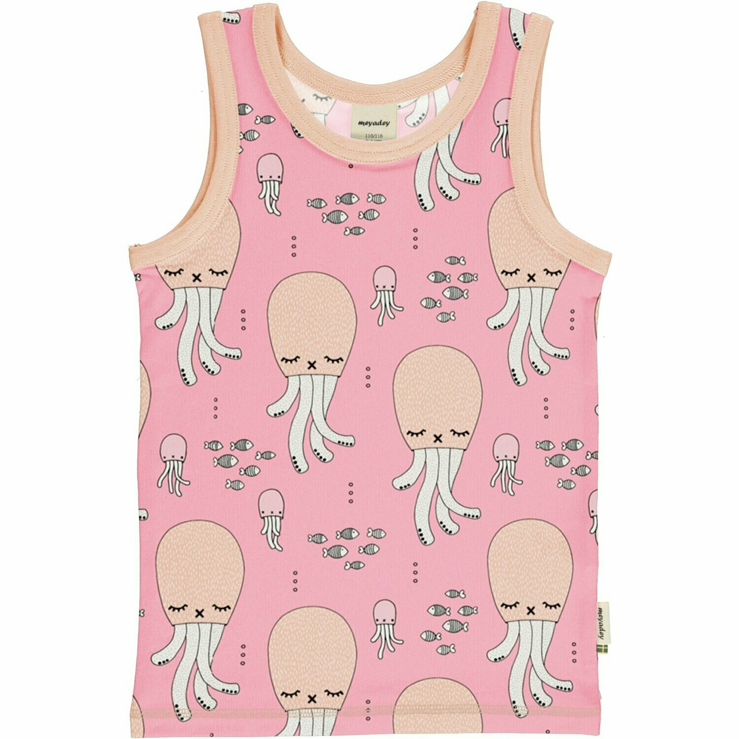 Meyadey by Maxomorra Tank Top Cute Squid