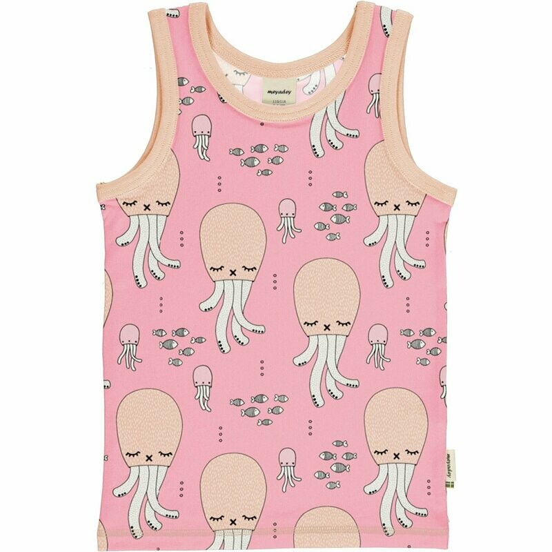 Meyadey by Maxomorra Tank Top Cute Squid