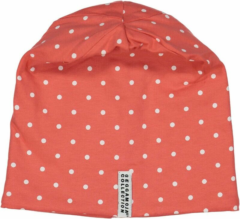 Geggamoja Mütze Fleece Coral Dot *SALE* Geggamoja Mütze Fleece Coral Dot *SALE*