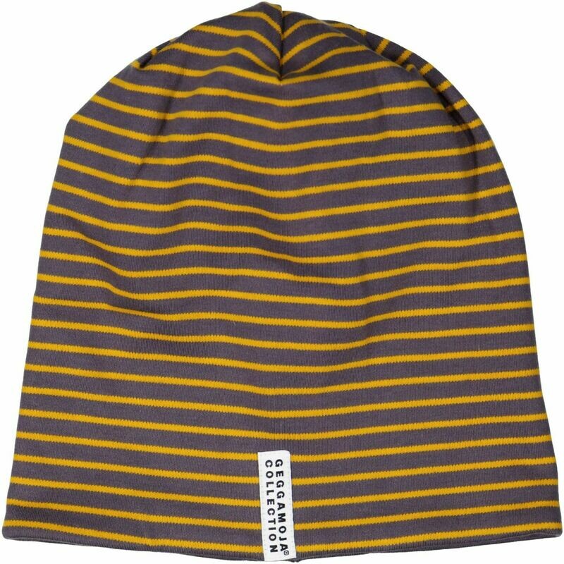 Geggamoja Topline Mütze Navy Mustard