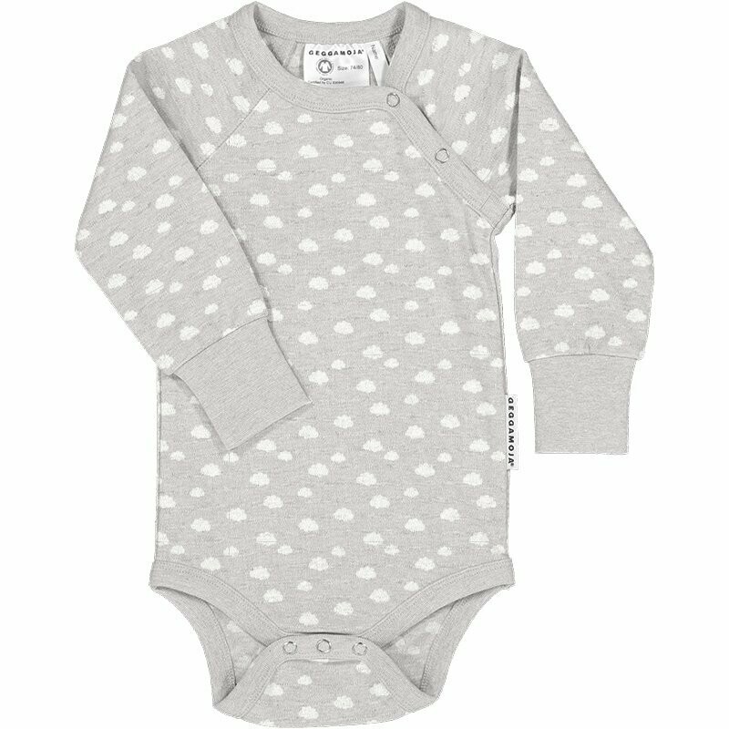 Geggamoja Body Bamboo Grey Cloud