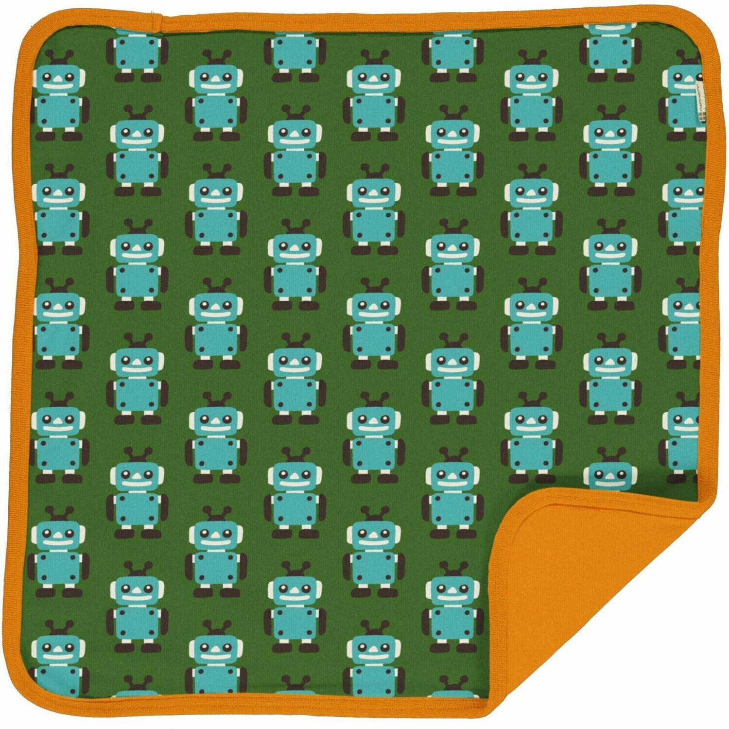 Maxomorra Kissenbezug  Robot Green