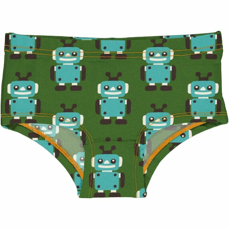 Maxomorra Brief Hipster Robot Green *Promo*
