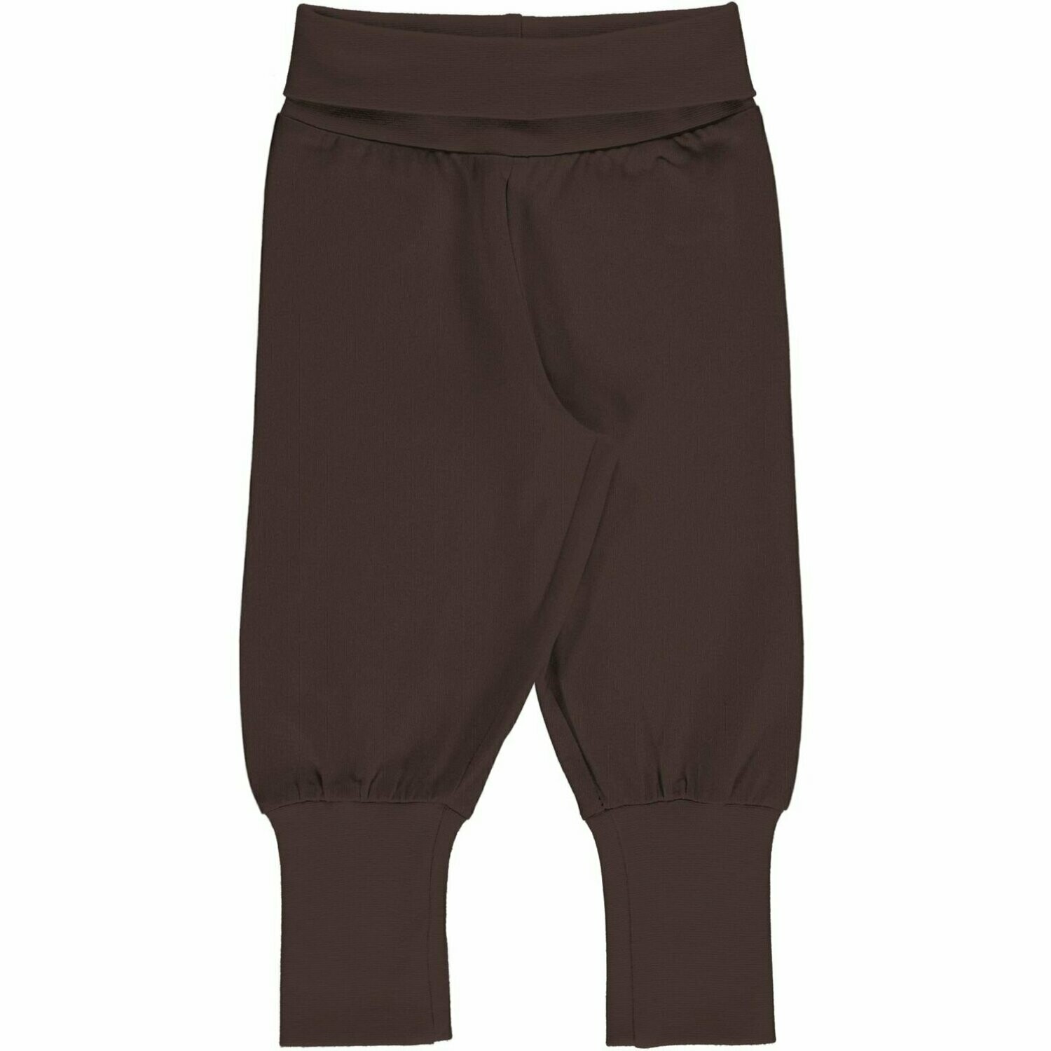 Maxomorra Pants Rib Chocolate *SALE*