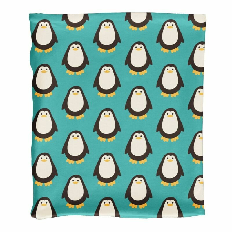 Maxomorra Rundschal/Scarf Velour Penguin