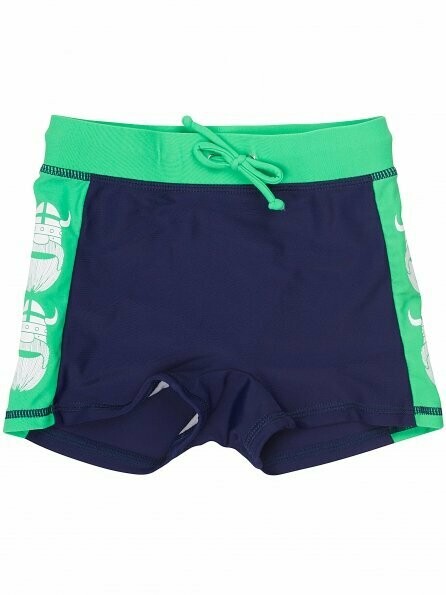 Danefae Badehose Navy Green ERIK *SALE*