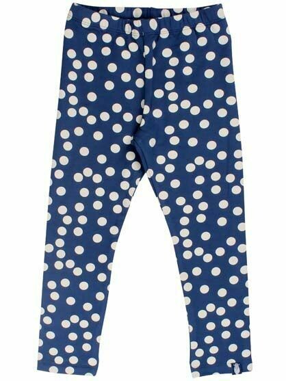 Danefae Andrea Leggings Cold Slate/Chalk Big Dots