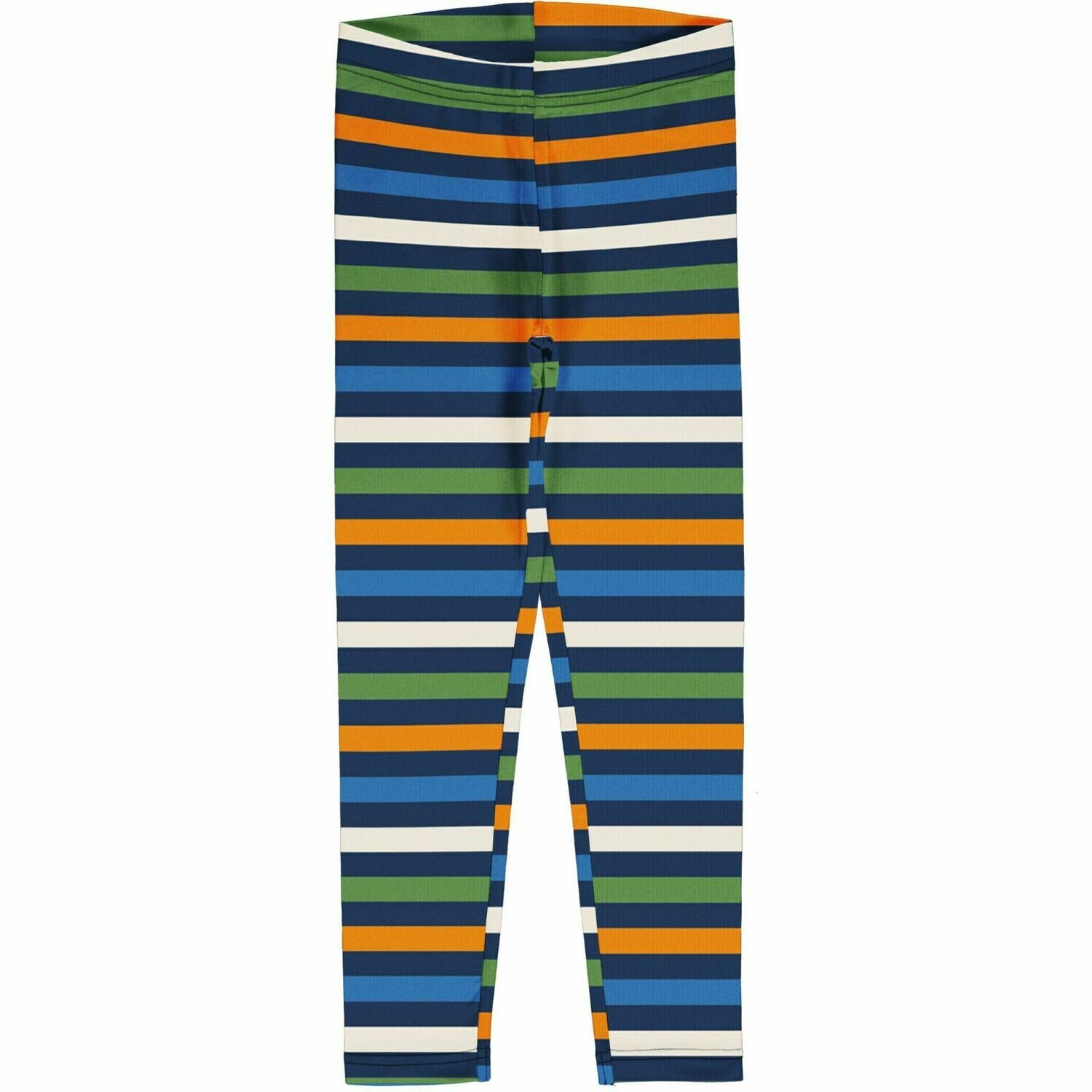 Maxomorra Leggings Stripe Navy