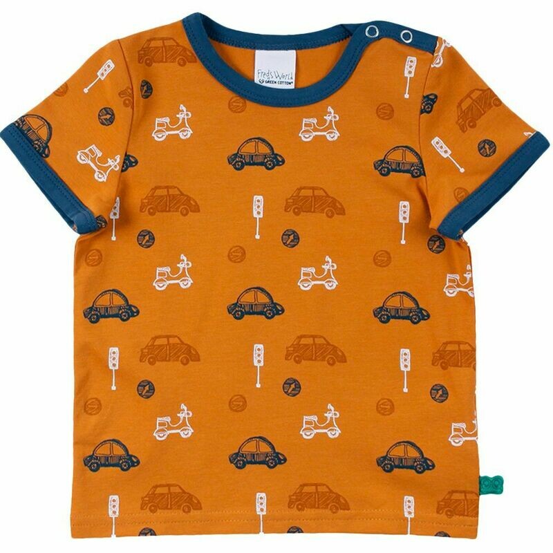 Green Cotton Fred's World Shirt City Caramel