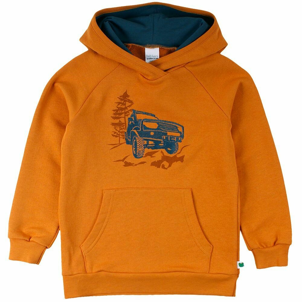 Green Cotton Fred's World Hoodie Sweat Safari Off Road