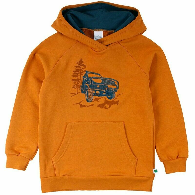 Green Cotton Fred's World Hoodie Sweat Safari Off Road