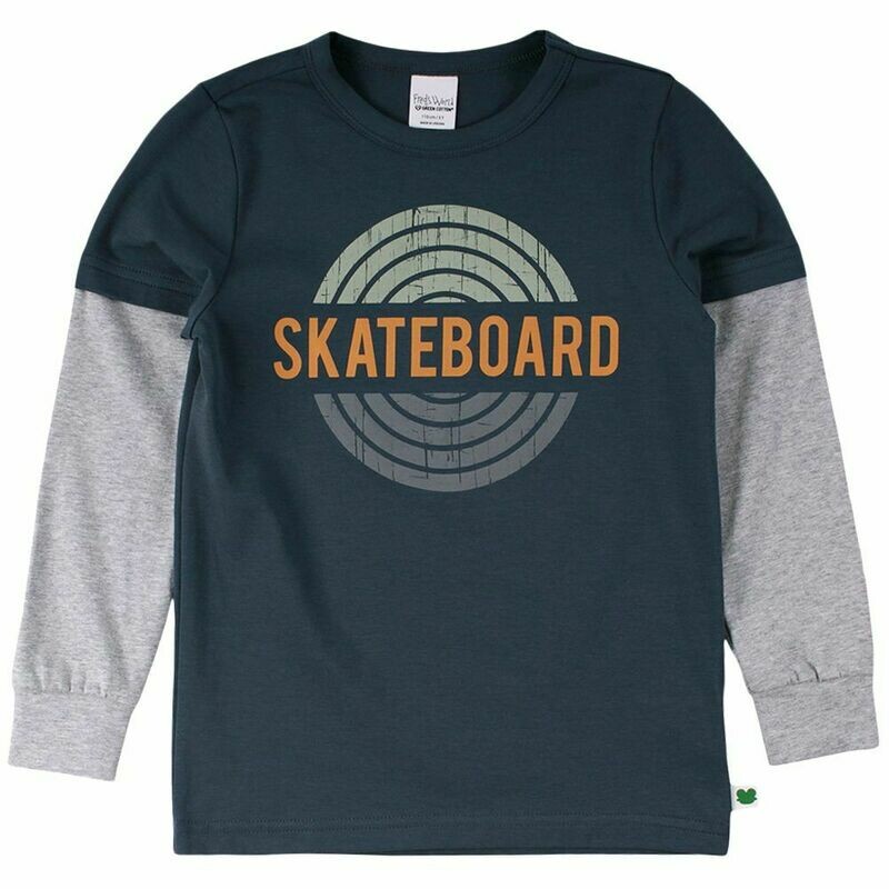 Green Cotton Fred's World Shirt LS Skateboard