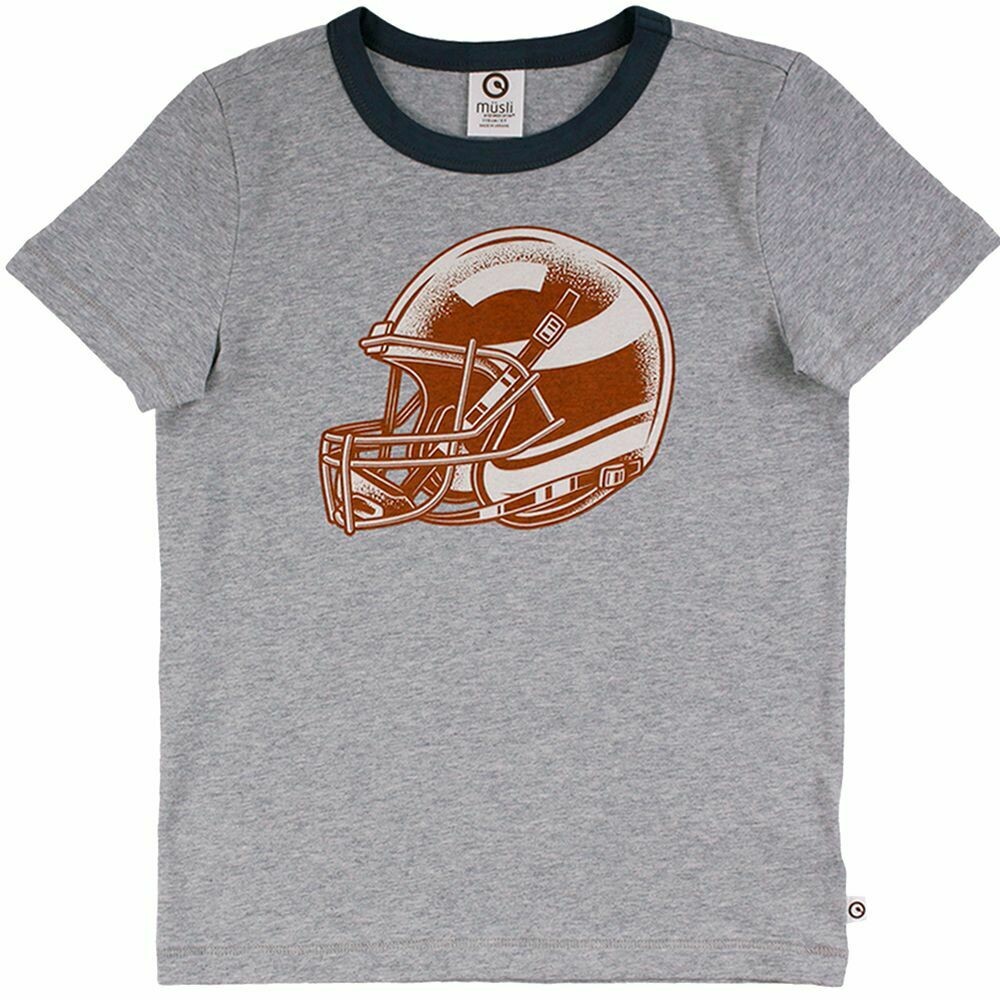Green Cotton Müsli Shirt  Rugby Front