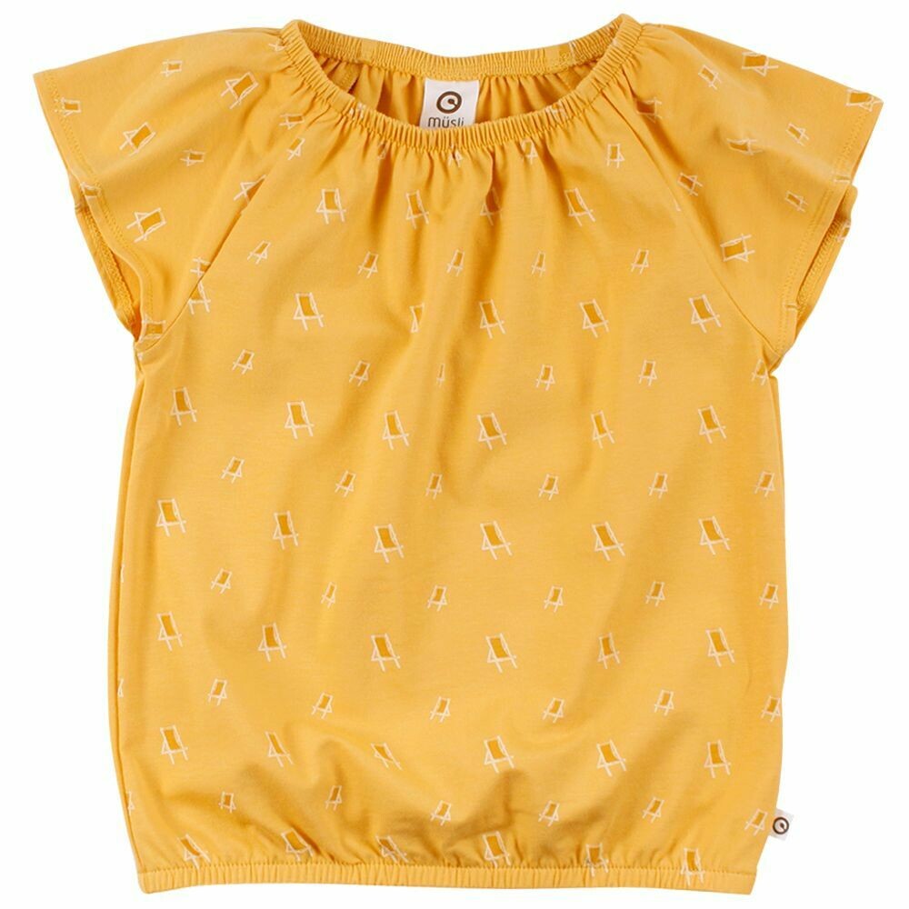 Green Cotton Müsli Shirt Sunbed