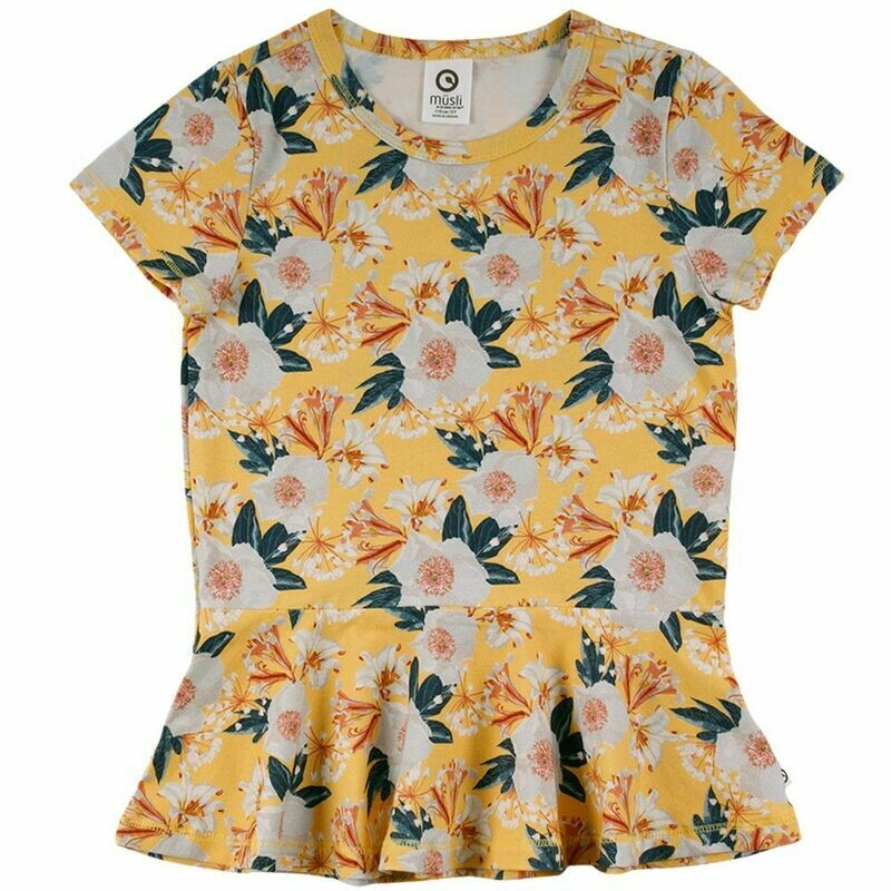 Green Cotton Müsli Shirt Bloom Sun  *AKTION*