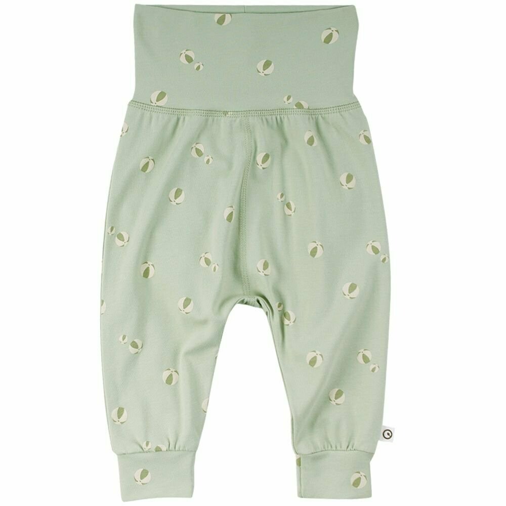 Green Cotton Müsli Pants Beachball