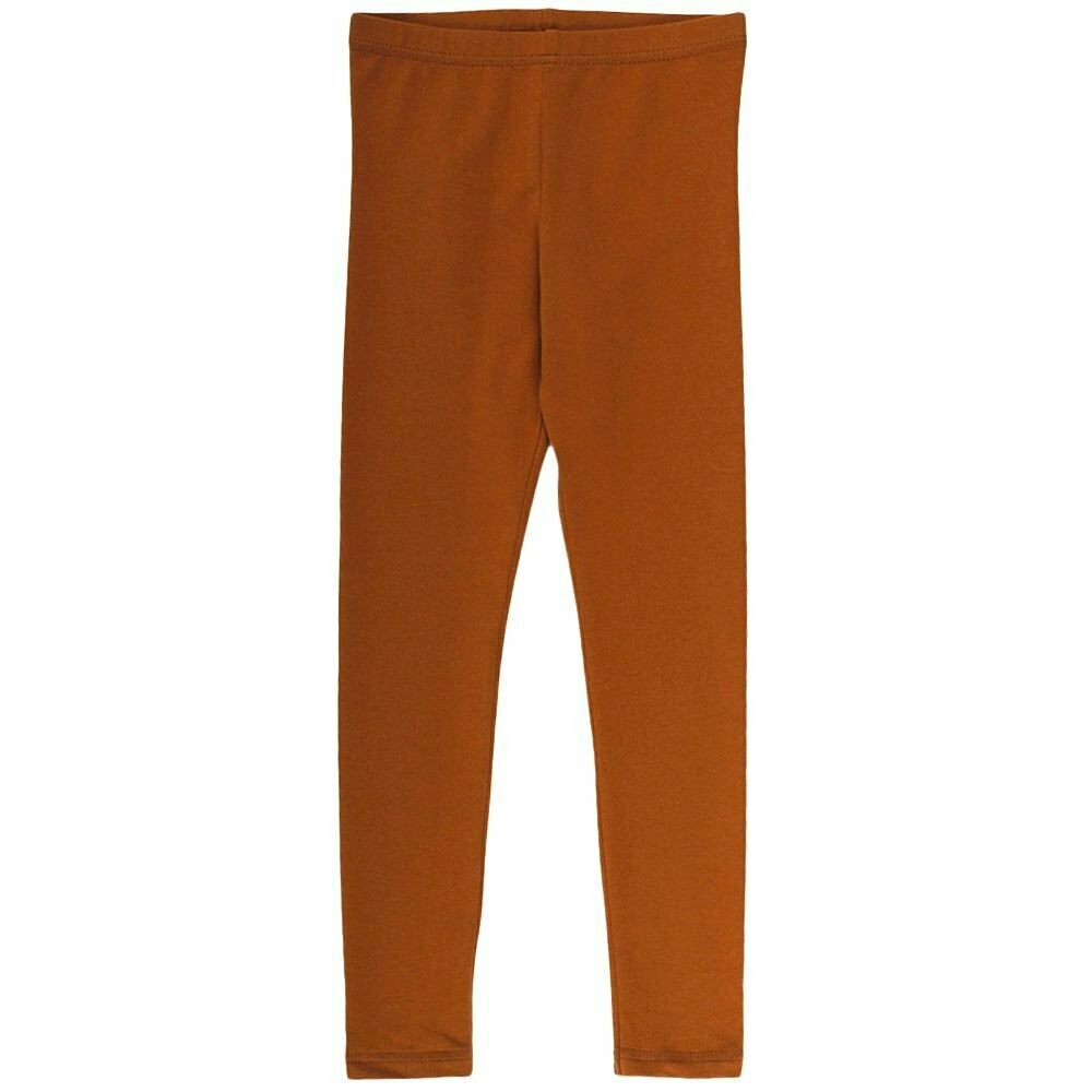 Green Cotton Müsli Leggings Ocher