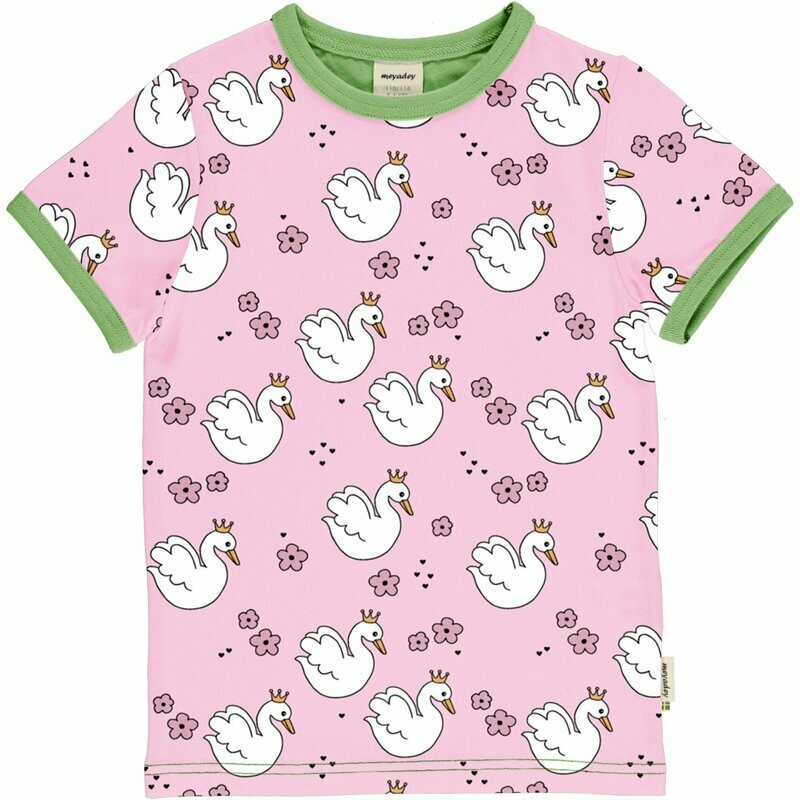 Meyadey by Maxomorra Shirt SS Swan Queen