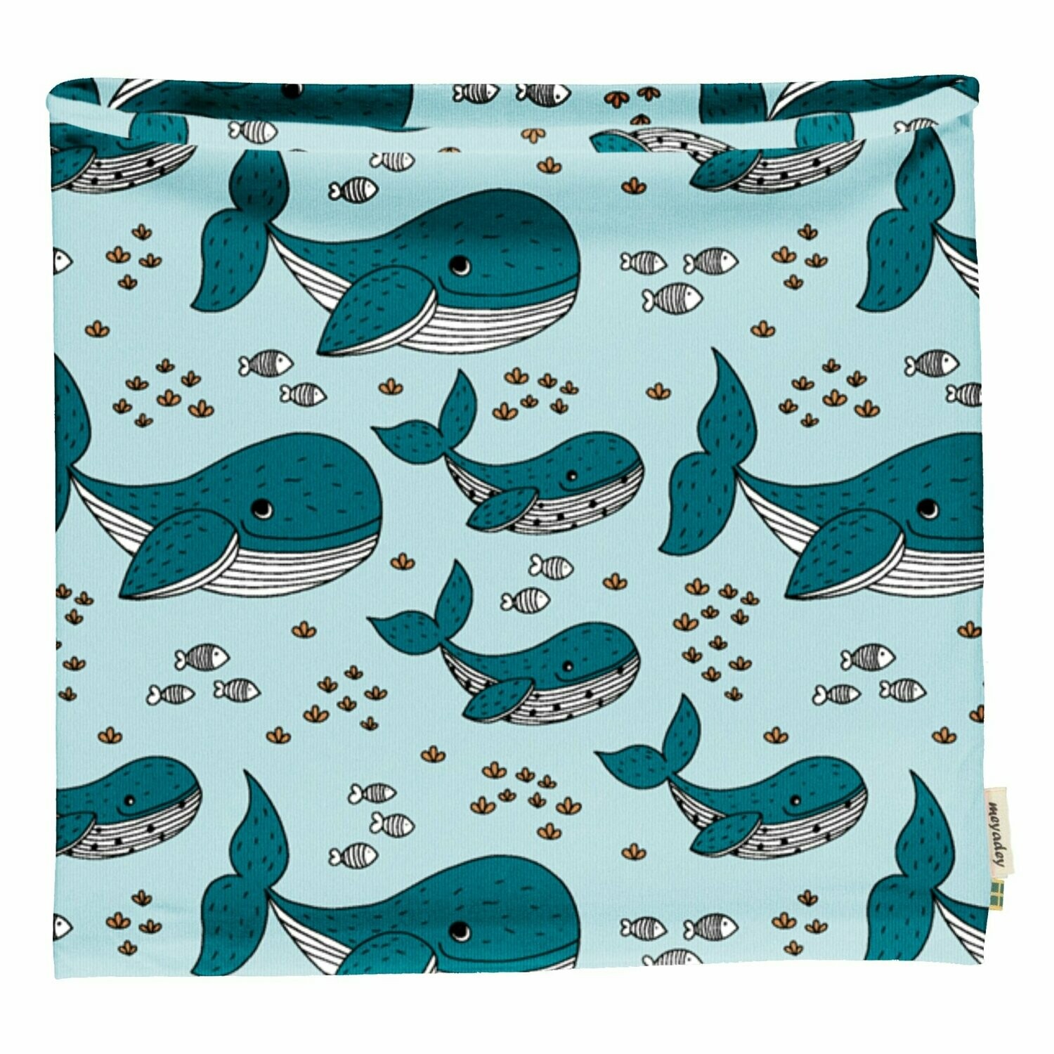Meyadey by Maxomorra Rundschal/Scarf Tube Whale Waters