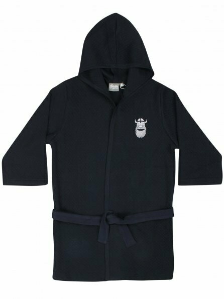 Danefae Organic Bademantel / Housecoat  Black ERIK
