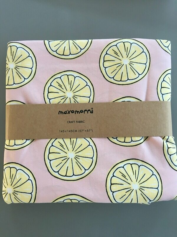 Maxomorra Stoff Muster Lemon
