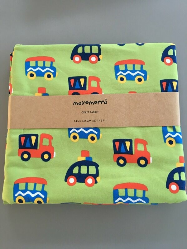 Maxomorra Stoff Muster Colourful Cars
