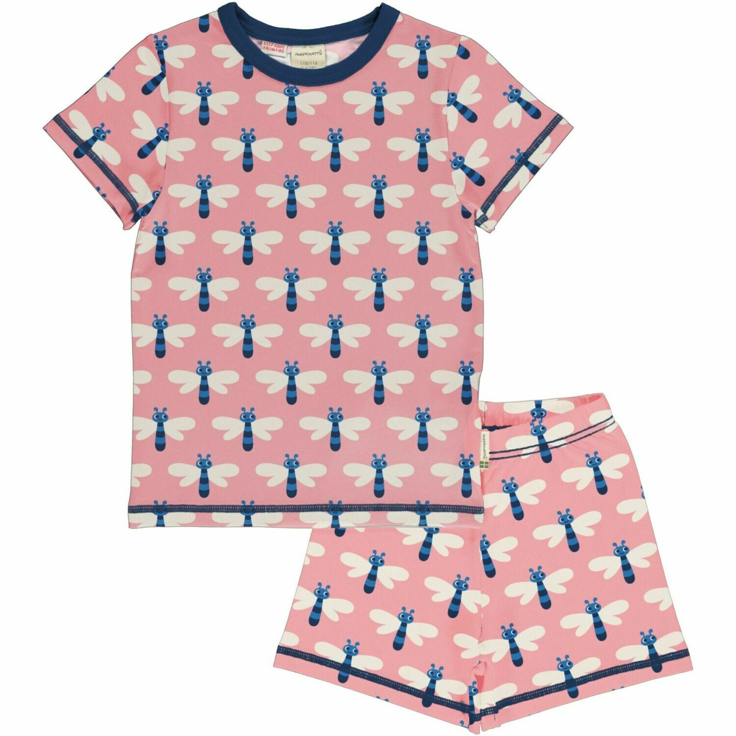 Maxomorra Pyjama SS Dragonfly