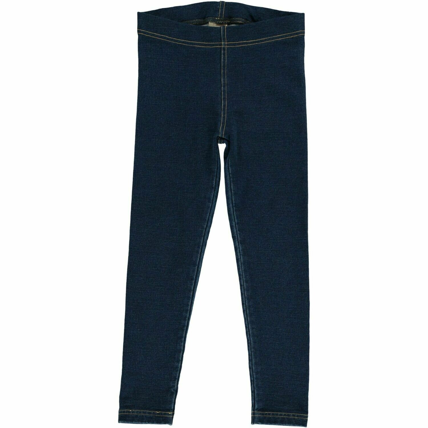 Maxomorra Leggings Sweat Solid Indigo/Denim *AKTION*