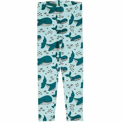 Meyadey by Maxomorra Leggings Whale Waters