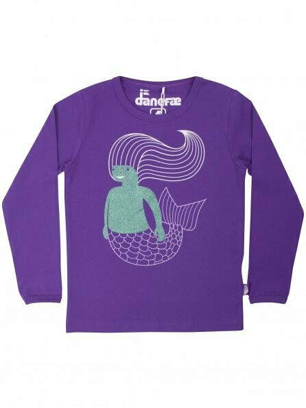 Danefae Langarmshirt Sophus Tee Amathyst Mermaid