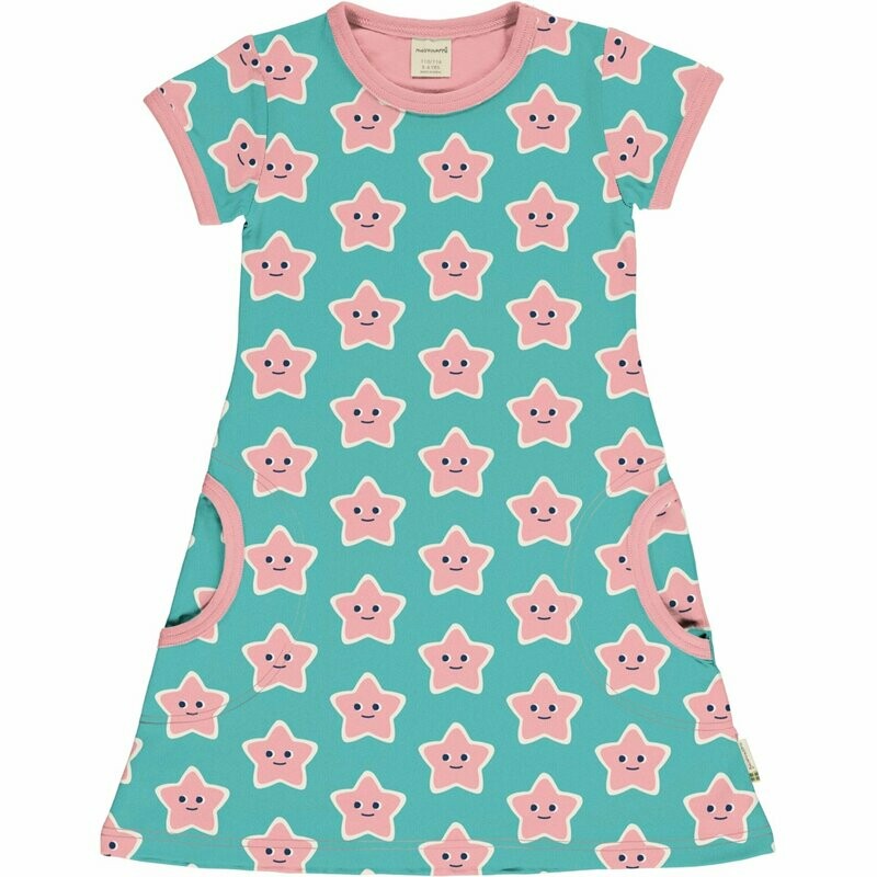 Maxomorra Dress SS Starfish