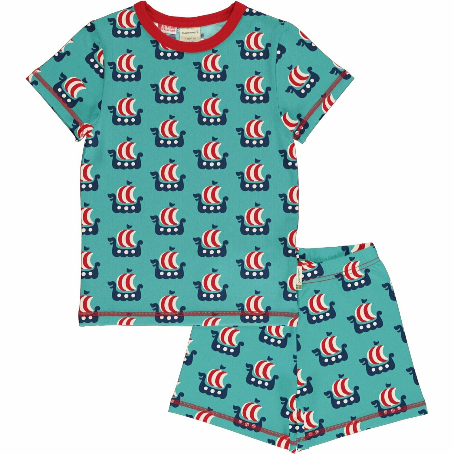Maxomorra  Pyjama SS Viking Ship