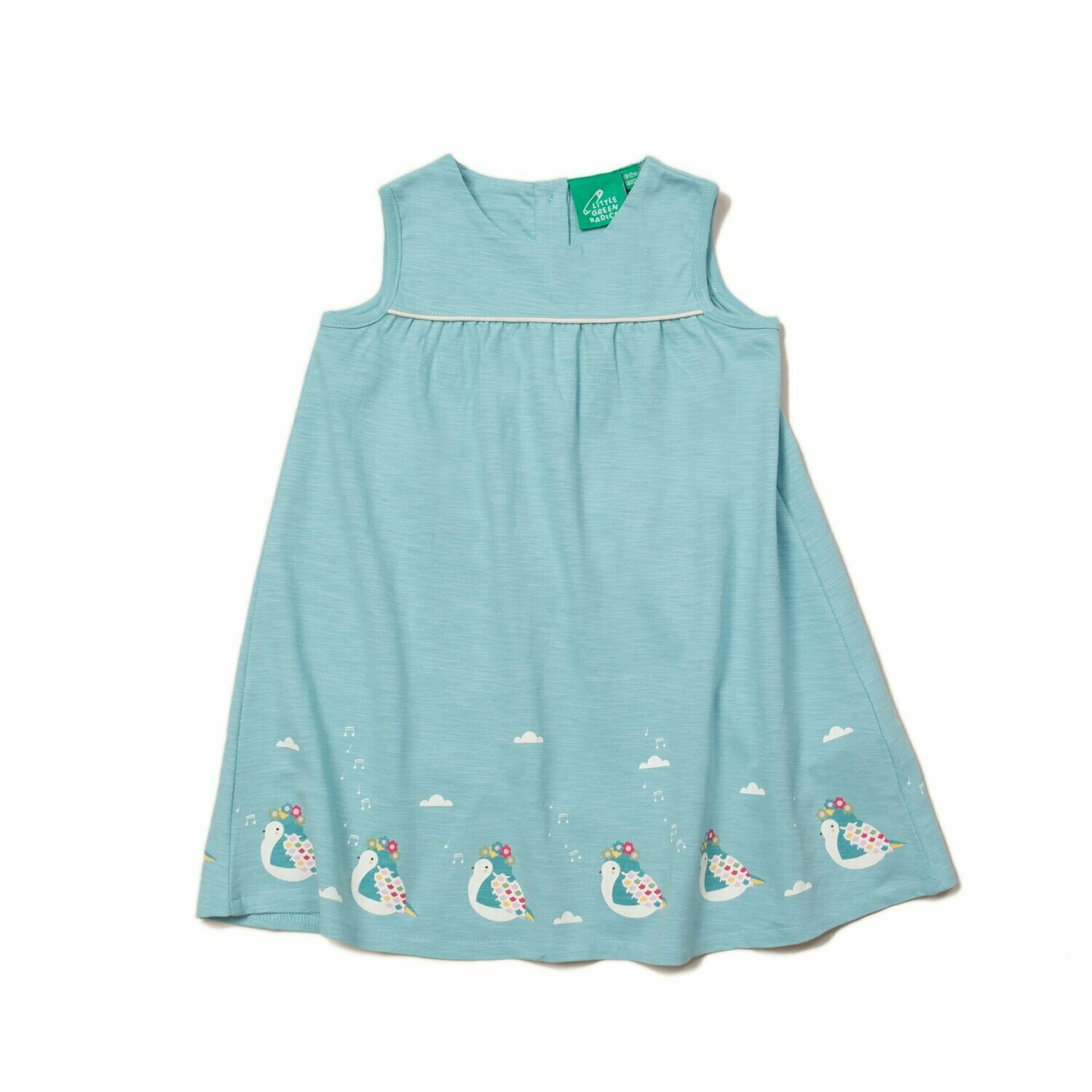 Little Green Radicals Birds Sing Storytime Dress