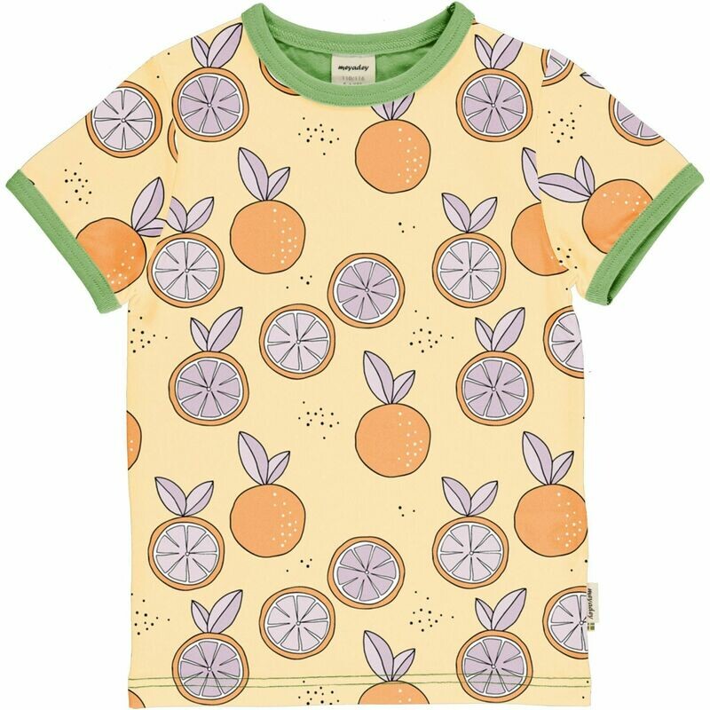 Meyadey by Maxomorra  Shirt SS Citrus Sun