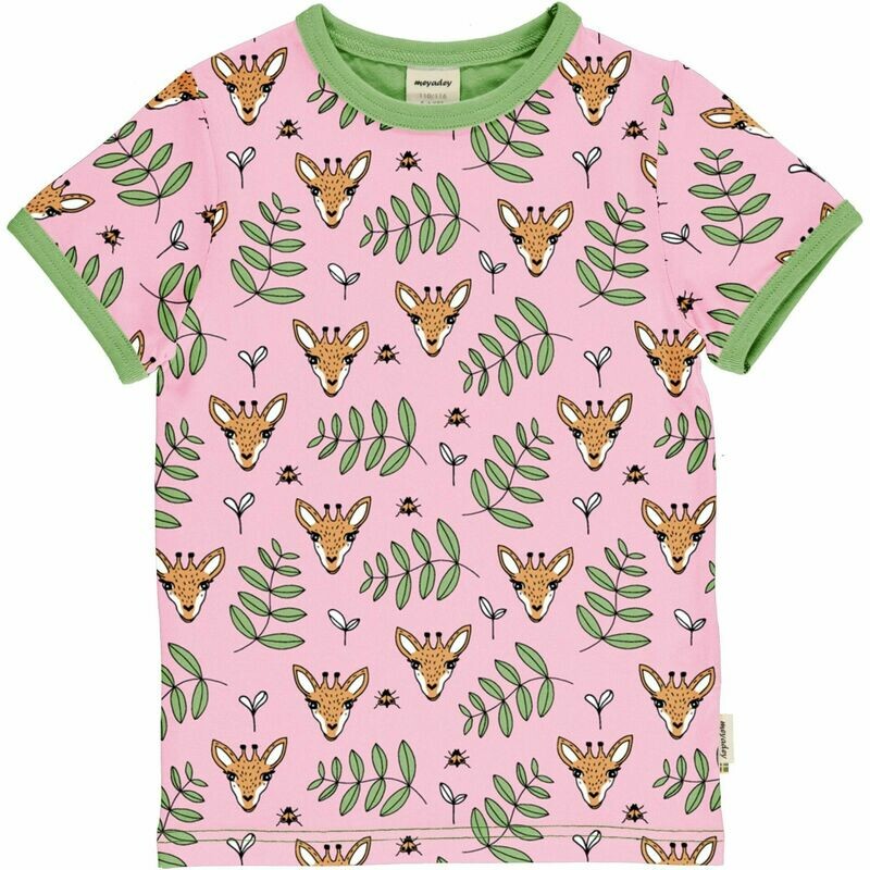 Meyadey by Maxomorra  Shirt SS Giraffe Garden *AKTION*