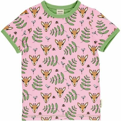 Meyadey by Maxomorra Shirt SS Giraffe Garden *AKTION*
