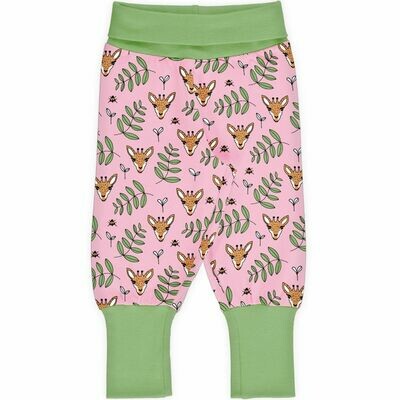 Meyadey by Maxomorra Pants Rib Giraffe Garden