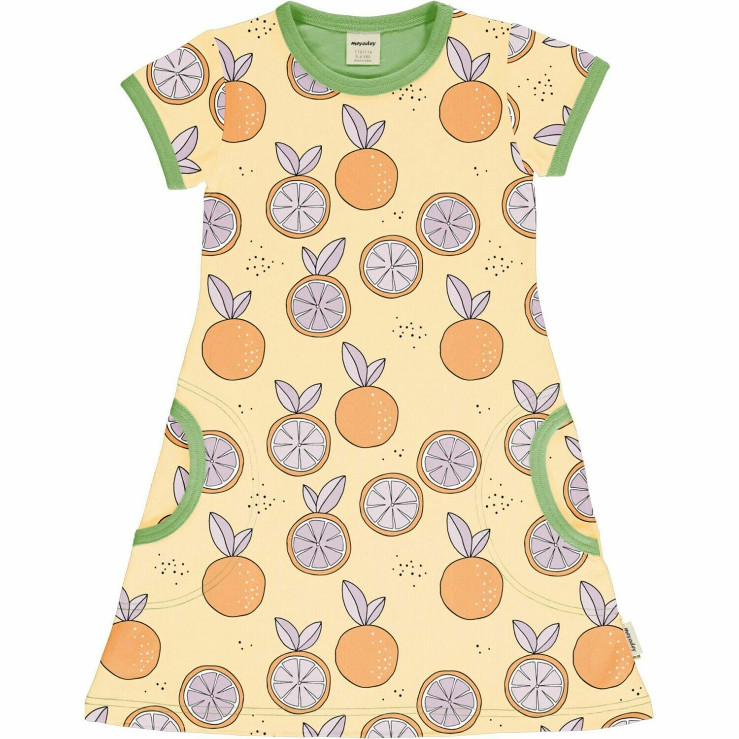 Meyadey by Maxomorra Dress SS  Citrus Sun