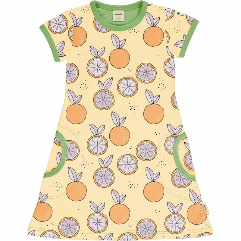 Meyadey by Maxomorra Dress SS  Citrus Sun