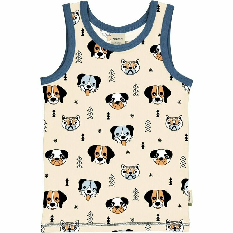 Meyadey by Maxomorra Tank Top Happy Dogs