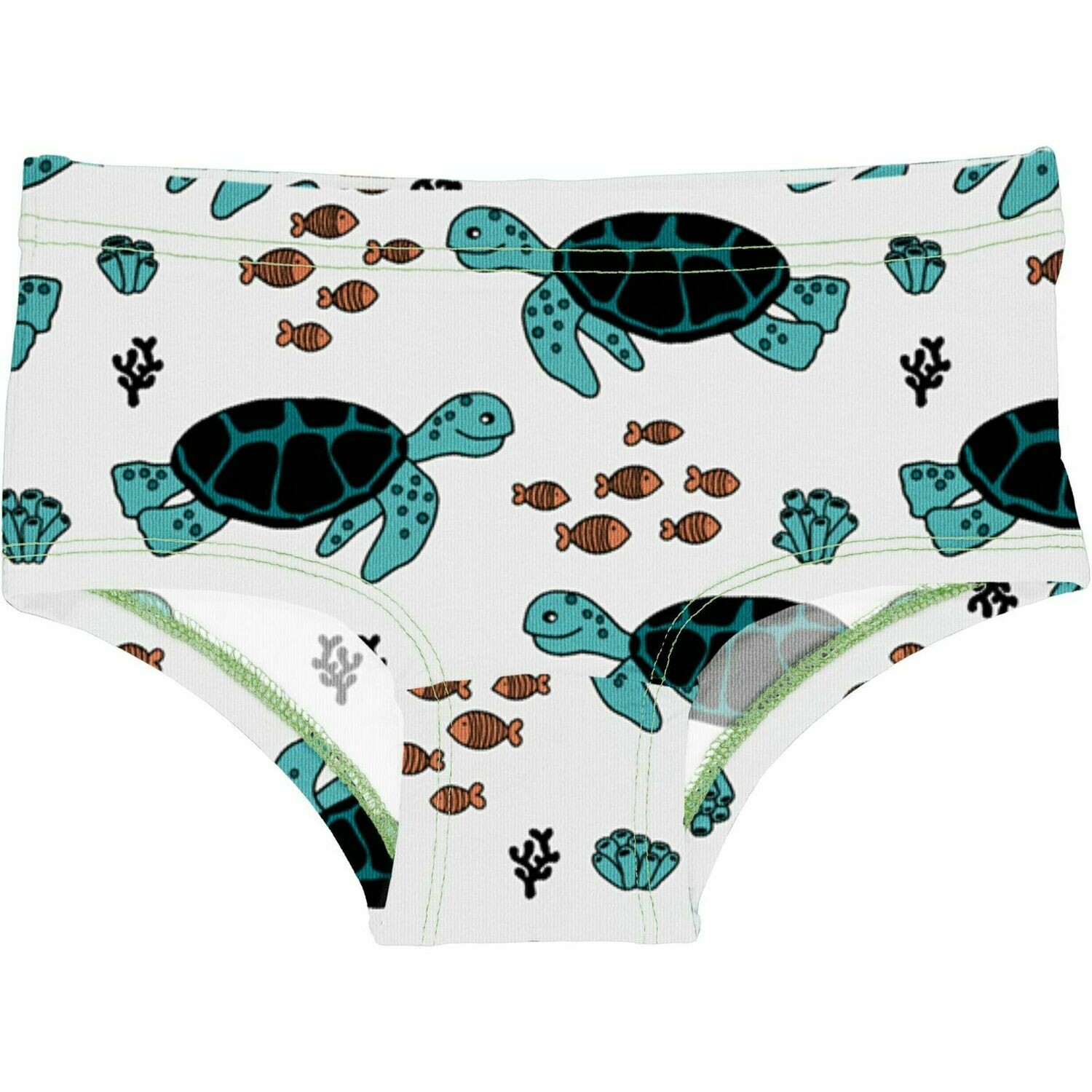 Meyadey by Maxomorra Brief Hipster Turtle Tide