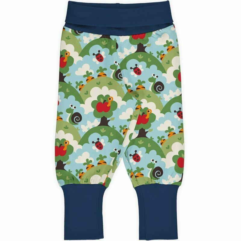 Maxomorra  Pants Rib Garden